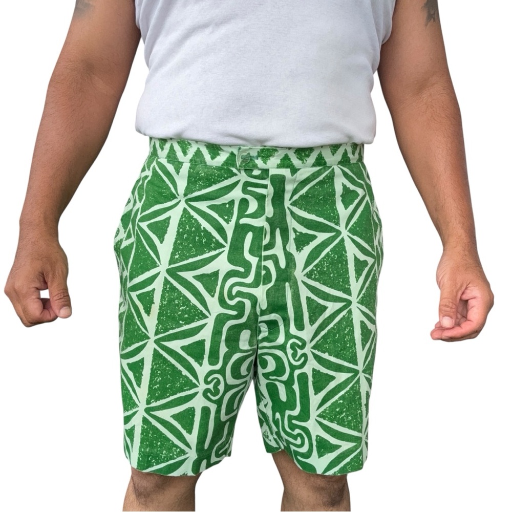 Vintage Hawaiian Shorts Casual Shorts Pockets Walking Golf Made In Hawaii 34